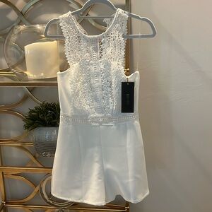 White romper